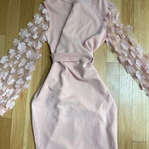 flowery beautful spring dress